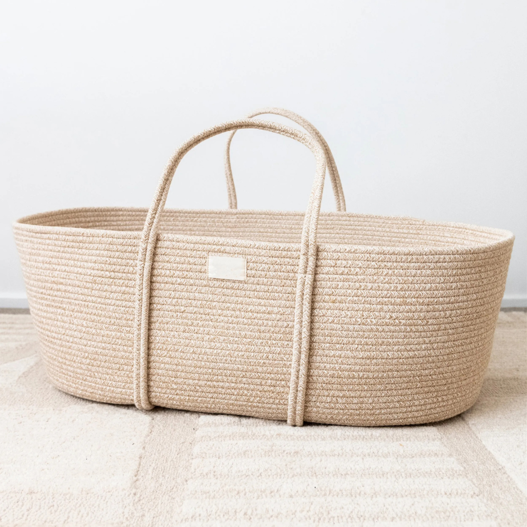 Cotton Rope Moses Basket